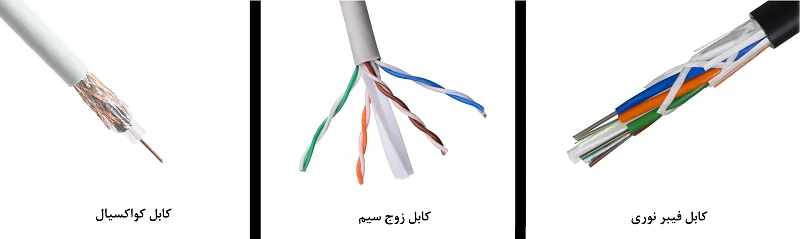 تفاوت کابلهای شبکه مخابراتی