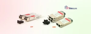 نمونه تصویر تفاوت mini GBIC و SF...