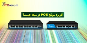 نمونه تصویر کاربرد سوئیچ POE در ...