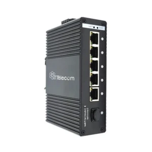 سوئیچ PoE صنعتی غیر مدیریتی 5 پورت شبکه و ۱ پورت SFP