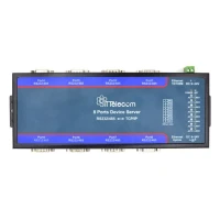 مبدل سریال مولتی 8 پورت RS232/485 به TCP/IP