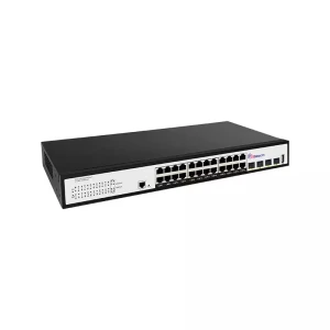 سوئیچ شبکه مدیریتی لایه ۳، ۲۴ پورت گیگابیتی + ۴ پورت +SFP ده گیگ
