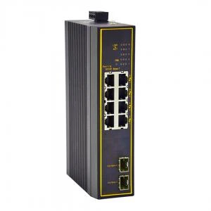 سوئیچ 8 پورت شبکه و 2 پورت ماژول SFP