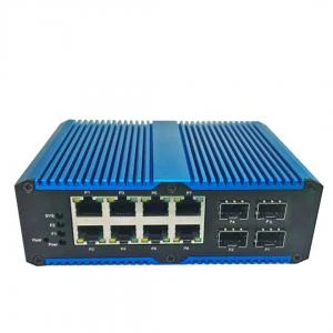 سوئیچ 8 پورت شبکه و 4 پورت ماژول SFP