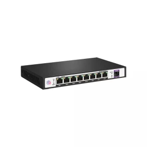 سوئیچ شبکه با ۸ پورت 2.5 گیگابیت اترنت و 1 پورت فیبرنوری 10G